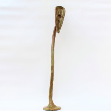 Sculpture titled "Sans titre  (n° 140)" by Didier Fournier, Original Artwork, Bronze