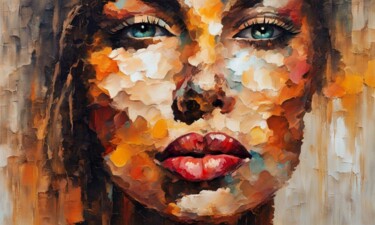 제목이 "Simply beautiful"인 디지털 아트 Machnolga로, 원작, 디지털 페인팅