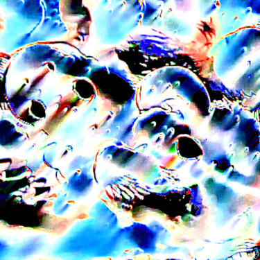 Digital Arts titled "Connaître la paix" by Cj Perin, Original Artwork, Digital Painting