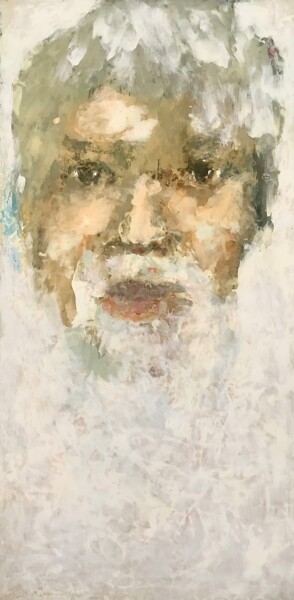 绘画 标题为“Portrait de mémoire” 由Bruno Raharinosy, 原创艺术品, 丙烯