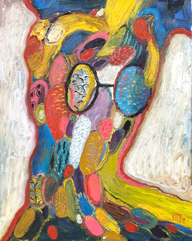 Harry. Peinture intitulée "Harry." par Yuliya Pochynok (JJ Julia), Œuvre d'art originale, Huile Monté sur Châssis en bois