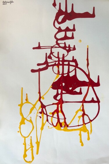 Unconscious Incompetence Painting titled "Unconscious Incompe…" by Aatmica Ojha, Original Artwork, Acrylic