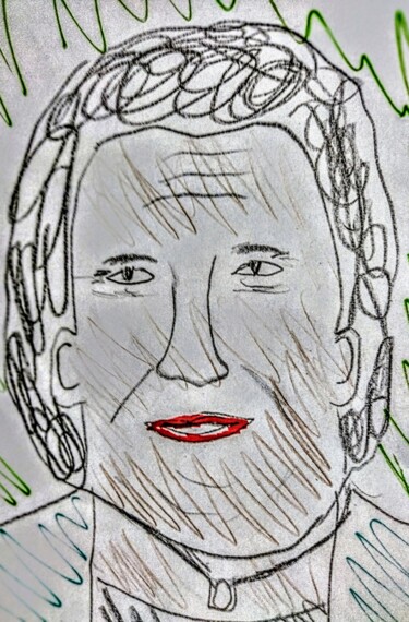 Dessin intitulée "Carlos Vives" par Iheb Gharbi, Œuvre d'art originale, Marqueur