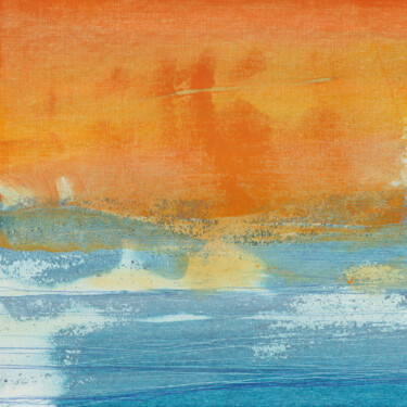 #160, 25x25cms, huile sur toile, 05-2024 Peinture intitulée "#160, 25x25cms, hui…" par Michel Debray, Œuvre d'art originale, Huile