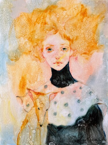 And I will love the rustle of grass in the wind 绘画 标题为“And I will love the…” 由Isolde Pavlovskaya, 原创艺术品, 油 安装在纸板上