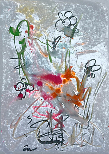 Digital Arts titled "букет   bouquet 0цй" by Dima Dima Vil Ms Wilms (Rok Zivopisec Rock Painter), Original Artwork, Watercol…