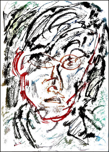 Digital Arts με τίτλο "портрет   portrait…" από Дима Dima Вильмс Wilms (Рок-Живописец Rock-Painter), Αυθεντικά έργα τέχνης,…