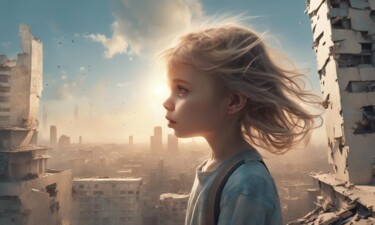 Цифровое искусство под названием "There is hope" - Machnolga, Подлинное произведение искусства, Цифровая живопись