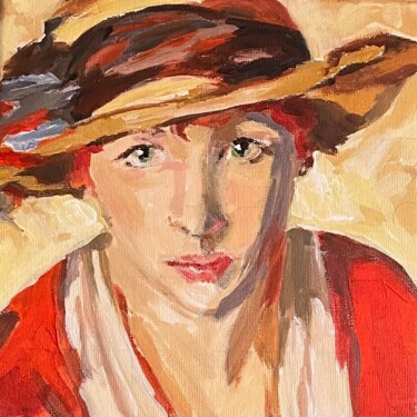 Peinture intitulée "P'tites copies-Robe…" par Pascal Brachet, Œuvre d'art originale, Acrylique