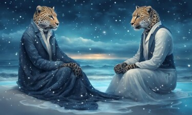 Цифровое искусство под названием "calm" - Machnolga, Подлинное произведение искусства, Цифровая живопись
