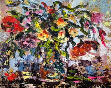 "Agathe" başlıklı Tablo Nathalie Jaguin tarafından, Orijinal sanat, Akrilik Ahşap panel üzerine monte edilmiş