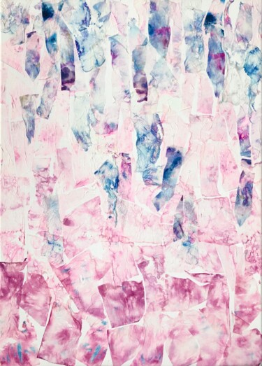 Sensibilities Peinture intitulée "Sensibilities" par Joanna Wietrzycka, Œuvre d'art originale, Collages Monté sur Châssis en bois