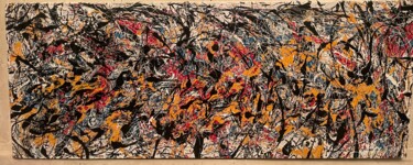 Pittura intitolato "AB22" da Greg Powell, Opera d'arte originale, Smalto