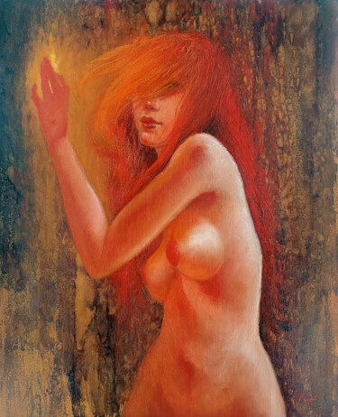 Peinture intitulée "Voyage au bout de l…" par Isabel Mahe, Œuvre d'art originale, Huile Monté sur Châssis en bois
