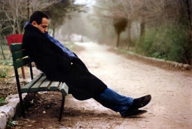 Photography titled "רפי פרץ צייר אמן צי…" by Raphael Perez, Original Artwork, Analog photography