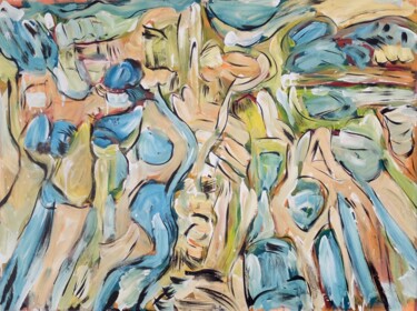 Peinture intitulée "2023.5.3" par Oscar Boffy, Œuvre d'art originale, Acrylique Monté sur Châssis en bois