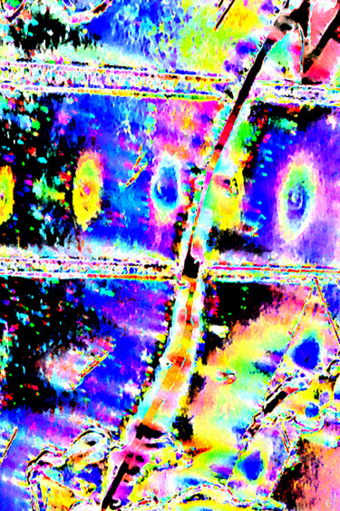 Digital Arts titled "Couleurs moelleuses" by Cj Perin, Original Artwork, Digital Painting