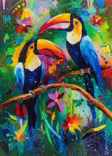 Happy toucans