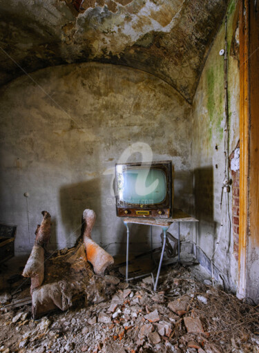 Photography titled "Ecran noir" by Virginie Le Carré, Original Artwork, Digital Photography