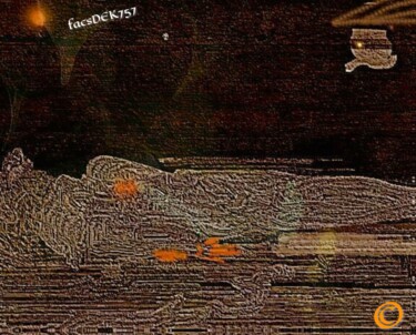 数字艺术 标题为“1/1 Camille sleep” 由Swedy, 原创艺术品, 数字油画
