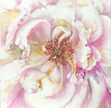 绘画 标题为““A mature Rose, rea…” 由Viktoriia Korniienko, 原创艺术品, 油 安装在木质担架架上