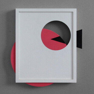 Schilderij getiteld "2R1T-19" door Martin Singer, Origineel Kunstwerk, Acryl