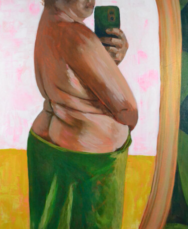 Peinture intitulée "+ 30" par Nusch, Œuvre d'art originale, Acrylique Monté sur Châssis en bois