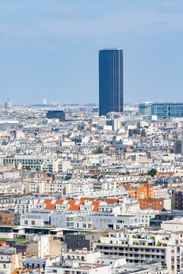 Montparnasse depuis le ballon Photographie intitulée "Montparnasse depuis…" par Aurélien Comte, Œuvre d'art originale, Photographie numérique
