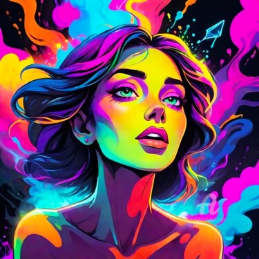 数字艺术 标题为“Dream” 由Красикова Татьяна, 原创艺术品, 丙烯