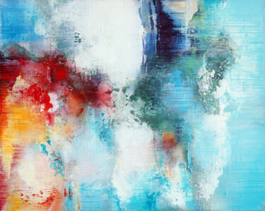 제목이 ".. Ohne titel..."인 미술작품 Konstantin Grabowski로, 원작, 안료 나무 들것 프레임에 장착됨