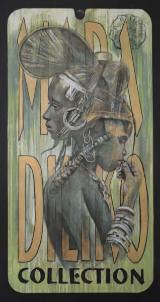 Pintura titulada "Collection Mabadili…" por Osi, Obra de arte original, Acrílico