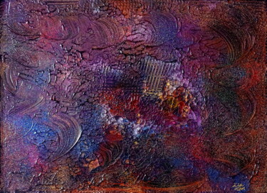 Painting titled "VENTO ASTRALE" by Giuseppe Grieco (EditorDreams), Original Artwork, Acrylic