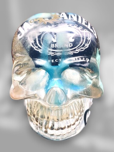 雕塑 标题为“Skull version 17” 由Rosie Walter, 原创艺术品, 树脂