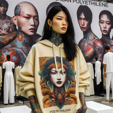 数字艺术 标题为“Wearing yellow, loo…” 由Александр Погодин, 原创艺术品, AI生成的图像