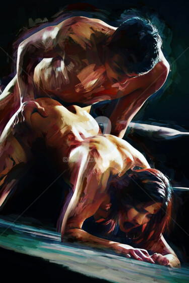 Digitale Kunst mit dem Titel "Possion 03" von Tobias Ginski, Original-Kunstwerk, Digitale Fotografie