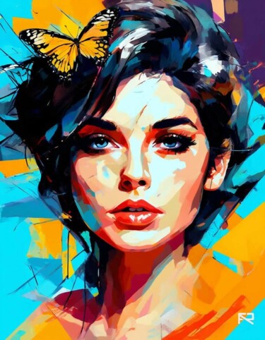 数字艺术 标题为“Fashion art 7” 由Анатолий Рабков, 原创艺术品, 2D数字工作