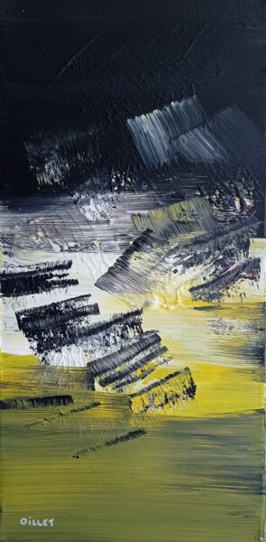 제목이 "Etude en jaune 2"인 미술작품 Jean Oillet로, 원작, 아크릴