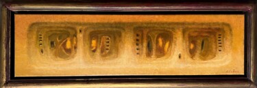 Catacomb of Callixtus 绘画 标题为“Catacomb of Callixt…” 由Alexander Levich, 原创艺术品, 油 安装在木质担架架上