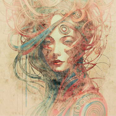 数字艺术 标题为“AI 03” 由Fernando Vieira, 原创艺术品, AI生成的图像