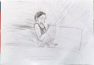 图画 标题为“Drawings 3” 由Irfan Ajvazi, 原创艺术品, 墨