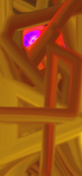 Digital Arts titled "'Inner Structure To…" by A'Zo Hazo, Original Artwork, 2D Digital Work