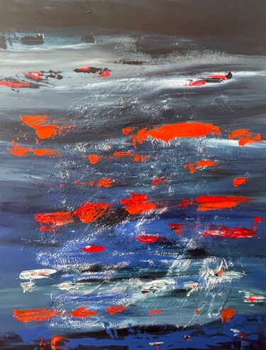Peinture intitulée "Four Elements" par Ffky, Œuvre d'art originale, Acrylique Monté sur Châssis en bois