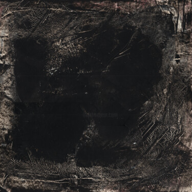 #196, 25x25cms, acrylique sur papier, 05-2024 Painting titled "#196, 25x25cms, acr…" by Michel Debray, Original Artwork, Acrylic Mounted on Cardboard