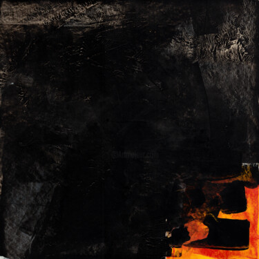 Pintura titulada "#198, 25x25cms, acr…" por Michel Debray, Obra de arte original, Acrílico Montado en Cartulina