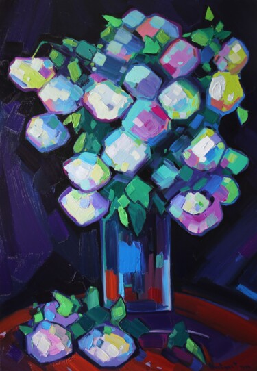 绘画 标题为“Flowers_3” 由Tigran Avetyan, 原创艺术品, 油