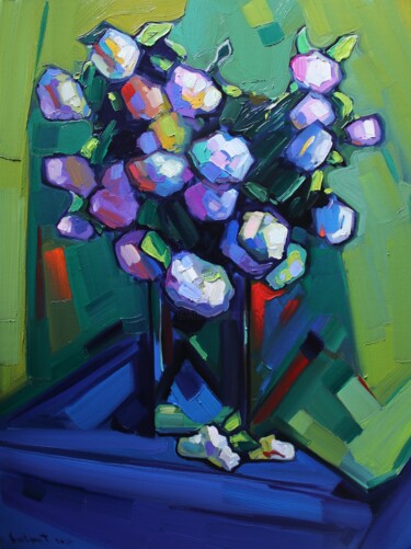 绘画 标题为“Flowers _6” 由Tigran Avetyan, 原创艺术品, 油