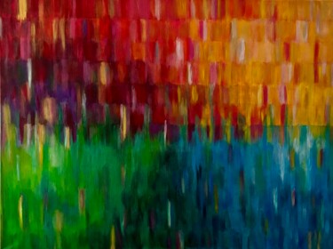 Pittura intitolato "Wiosna" da Agnieszka Botor-Probierz, Opera d'arte originale, Acrilico