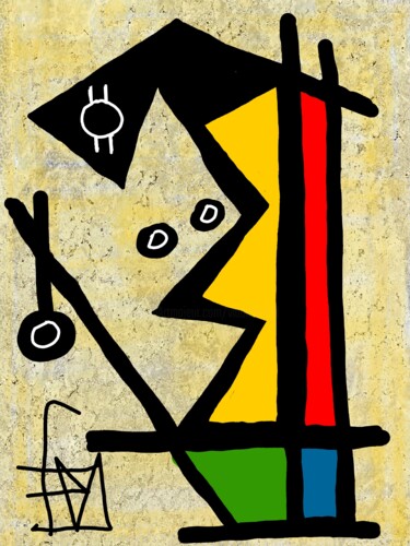 Digital Arts titled "GTq2024" by Franck Vidal, Original Artwork, Digital Painting