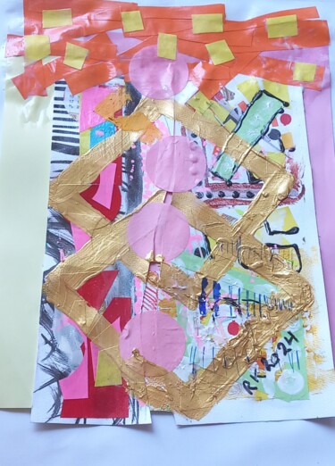 Collages titled "RK79" by Ronnie Kolner, Original Artwork, Collages