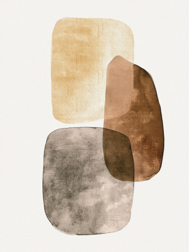 Digital Arts titled "Watercolour Abstrac…" by Bilge Paksoylu, Original Artwork, AI generated image